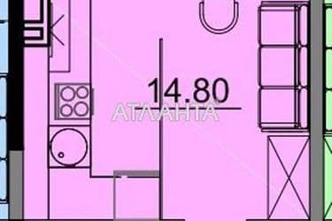 1-кімнатна квартира за адресою вул. Скісна (площа 22,9 м²) - Atlanta.ua - фото 8