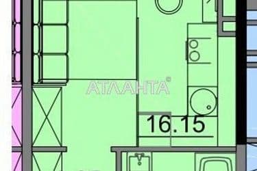 1-кімнатна квартира за адресою вул. Скісна (площа 22,9 м²) - Atlanta.ua - фото 10