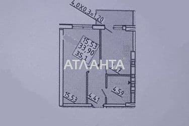 1-room apartment apartment by the address st. Lyustdorfskaya dor Chernomorskaya dor (area 35,1 m²) - Atlanta.ua - photo 18