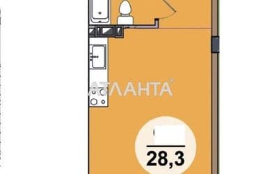 1-room apartment apartment by the address st. Paustovskogo (area 28 m²) - Atlanta.ua - photo 6