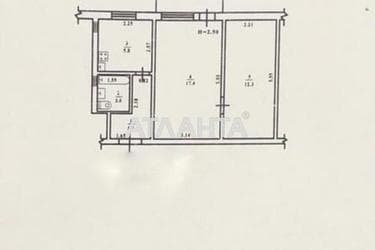 2-комнатная квартира по адресу ул. Балковская (площадь 43 м²) - Atlanta.ua - фото 16