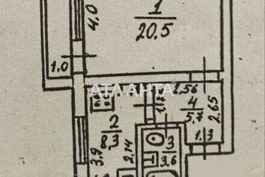 1-room apartment apartment by the address st. 7 ya ulitsa (area 40,1 m²) - Atlanta.ua - photo 28