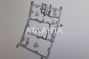 2-кімнатна квартира за адресою вул. Каманіна (площа 60 м²) - Atlanta.ua - фото 30