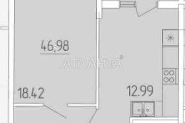 1-room apartment apartment by the address st. Krasnova (area 47 m²) - Atlanta.ua - photo 7
