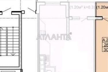 1-room apartment apartment by the address st. Topolinnyy per (area 42,5 m²) - Atlanta.ua - photo 8