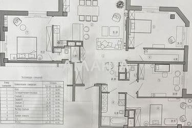Багатокімнатна квартира за адресою вул. Гагарінське плато (площа 141 м²) - Atlanta.ua - фото 31