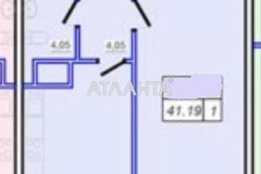 1-комнатная квартира по адресу ул. Жемчужная (площадь 41 м²) - Atlanta.ua - фото 9