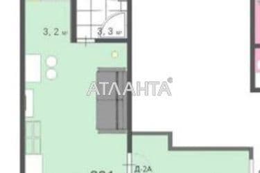 1-room apartment apartment by the address st. Knyazheskaya Baranova (area 31,7 m²) - Atlanta.ua - photo 16