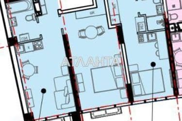 2-комнатная квартира по адресу ул. Гоголя (площадь 43,1 м²) - Atlanta.ua - фото 22