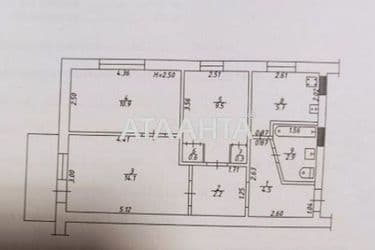 3-кімнатна квартира за адресою Добровольського пр. (площа 52 м²) - Atlanta.ua - фото 34