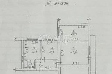 3-кімнатна квартира за адресою вул. Піонерська (площа 75 м²) - Atlanta.ua - фото 16