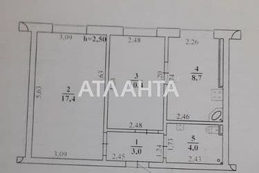 2-rooms apartment apartment by the address st. Dobrovolskogo pr (area 43,5 m²) - Atlanta.ua - photo 28