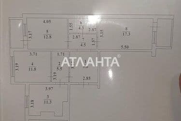 3-кімнатна квартира за адресою вул. Чорноморська (площа 80,3 м²) - Atlanta.ua - фото 34