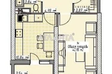 1-room apartment apartment by the address st. Genuezskaya (area 43 m²) - Atlanta.ua - photo 33