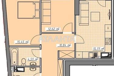2-rooms apartment apartment by the address st. Kurortnyy per (area 63,2 m²) - Atlanta.ua - photo 12