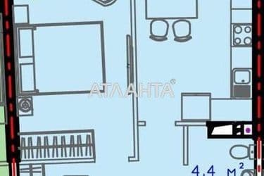 1-room apartment apartment by the address st. Gogolya (area 44,4 m²) - Atlanta.ua - photo 7