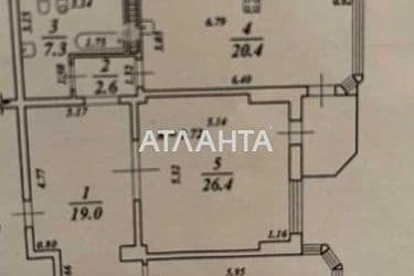 2-rooms apartment apartment by the address st. Glushko ak pr Dimitrova pr (area 104 m²) - Atlanta.ua - photo 19