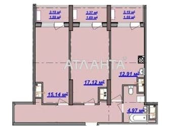 2-rooms apartment apartment by the address st. Dacha Kovalevskogo Amundsena (area 72 m²) - Atlanta.ua - photo 11