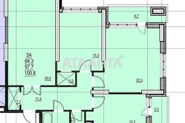 3-rooms apartment apartment by the address st. Frantsuzskiy bul Proletarskiy bul (area 105 m²) - Atlanta.ua - photo 24