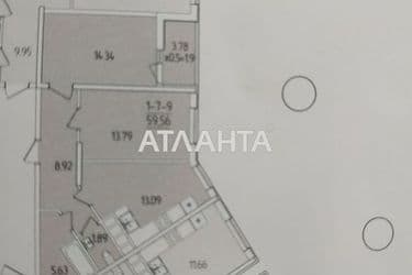 2-кімнатна квартира за адресою вул. Краснова (площа 59,6 м²) - Atlanta.ua - фото 7