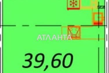 1-room apartment apartment by the address st. Akademicheskiy per (area 39,6 m²) - Atlanta.ua - photo 6