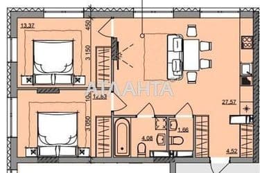 2-rooms apartment apartment by the address st. Bocharova gen (area 64,2 m²) - Atlanta.ua - photo 6