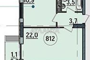 1-кімнатна квартира за адресою вул. Тульська (площа 41,2 м²) - Atlanta.ua - фото 4