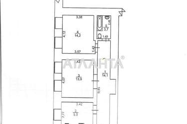 2-кімнатна квартира за адресою вул. Садова (площа 55,4 м²) - Atlanta.ua - фото 10