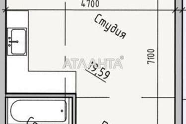 1-комнатная квартира по адресу ул. Приморская (площадь 30,6 м²) - Atlanta.ua - фото 10