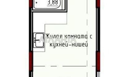 1-кімнатна квартира за адресою вул. Радісна (площа 25,2 м²) - Atlanta.ua - фото 14