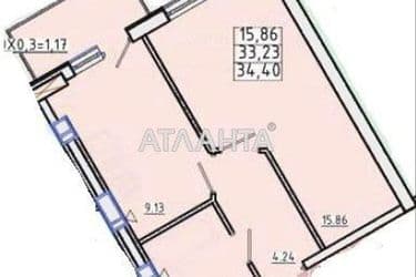 1-кімнатна квартира за адресою Люстдорфська дор. (площа 34,4 м²) - Atlanta.ua - фото 14