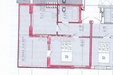 1-room apartment apartment by the address st. Bocharova gen (area 41 m²) - Atlanta.ua - photo 16