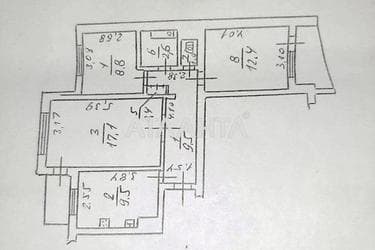 3-rooms apartment apartment by the address st. Srednyaya Osipenko (area 62 m²) - Atlanta.ua - photo 9