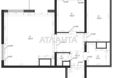 3-кімнатна квартира за адресою Гагаріна пр. (площа 101 м²) - Atlanta.ua - фото 6