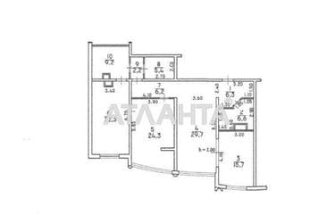 3-комнатная квартира по адресу Аркадиевский пер. (площадь 127,9 м²) - Atlanta.ua - фото 54