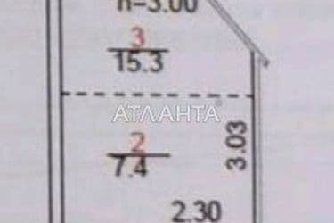 1-кімнатна квартира за адресою вул. Гагарінське плато (площа 27 м²) - Atlanta.ua - фото 19