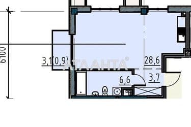 1-комнатная квартира по адресу ул. Ришельевская (площадь 39,9 м²) - Atlanta.ua - фото 16