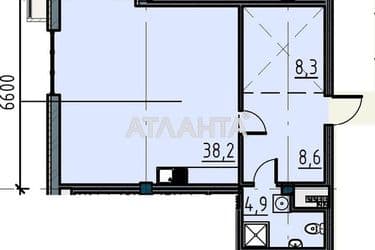 1-кімнатна квартира за адресою вул. Рішельєвська (площа 37,4 м²) - Atlanta.ua - фото 16