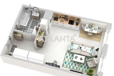 1-room apartment apartment by the address st. Gagarinskoe plato (area 46 m²) - Atlanta.ua - photo 11