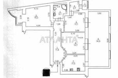 Многокомнатная квартира по адресу Мира пр. (площадь 112 м²) - Atlanta.ua - фото 30