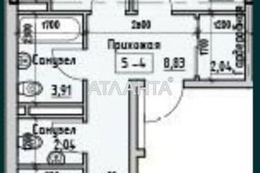 2-rooms apartment apartment by the address st. Donskogo Dmitriya (area 70 m²) - Atlanta.ua - photo 12