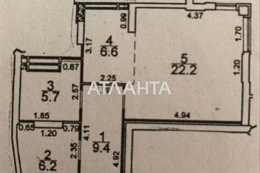 1-room apartment apartment by the address st. Srednefontanskaya (area 50,1 m²) - Atlanta.ua - photo 26