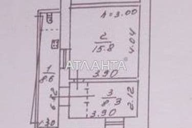 2-rooms apartment apartment by the address st. Kolontaevskaya Dzerzhinskogo (area 33 m²) - Atlanta.ua - photo 26