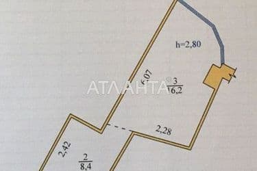 1-кімнатна квартира за адресою вул. Гагарінське плато (площа 27,5 м²) - Atlanta.ua - фото 13