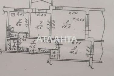 3-rooms apartment apartment by the address st. Krymskaya (area 71,4 m²) - Atlanta.ua - photo 27