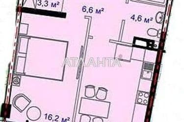 1-кімнатна квартира за адресою вул. Гоголя (площа 46,9 м²) - Atlanta.ua - фото 14
