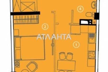 1-room apartment apartment by the address st. Gogolya (area 43,5 m²) - Atlanta.ua - photo 10