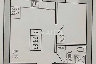 1-room apartment apartment by the address st. Spreysa (area 24 m²) - Atlanta.ua - photo 9