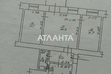 3-комнатная квартира по адресу ул. Разумовская (площадь 55 м²) - Atlanta.ua - фото 12