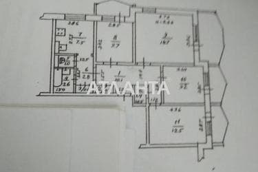 Многокомнатная квартира по адресу ул. Бочарова ген. (площадь 85 м²) - Atlanta.ua - фото 18
